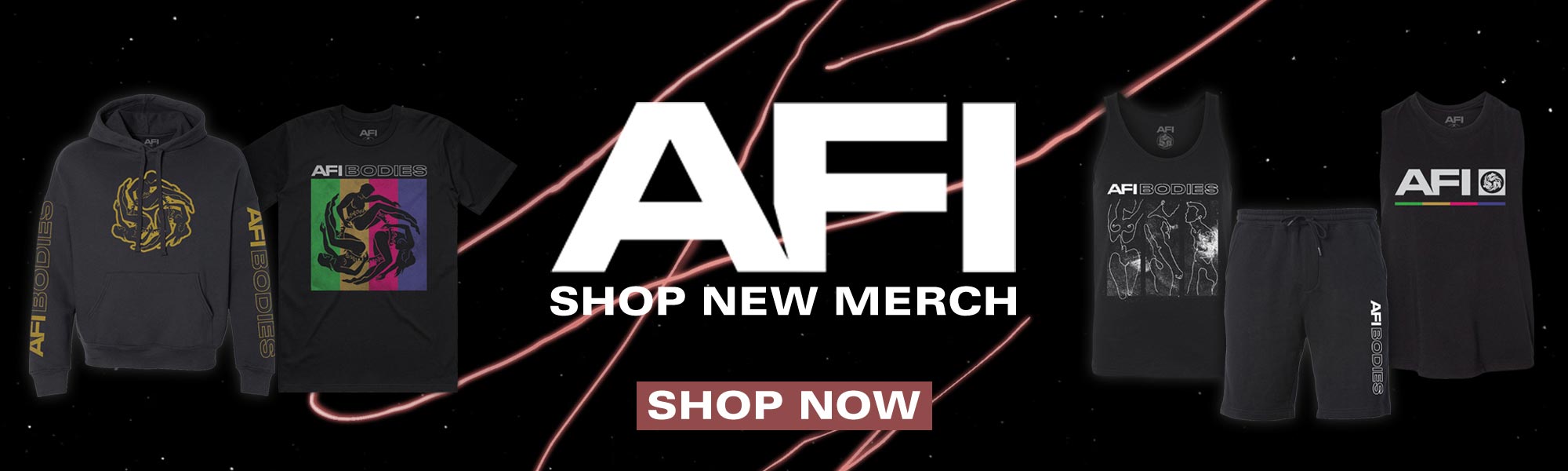 AFI Merch - Bodies, Out Now